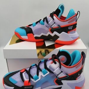 Nike Jordan  "Why Not?" DC3637 500 - Mens size 13 TEAL ORANGE GRAY BLACK